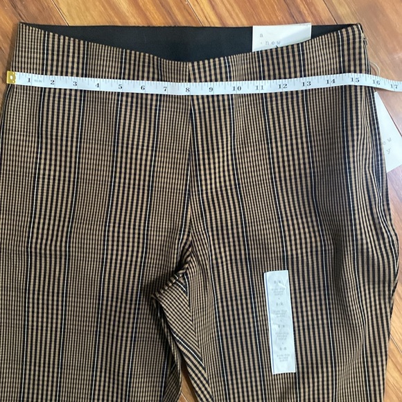 A new day black & gold checked pants, size 8R, NWT. - Picture 2 of 13